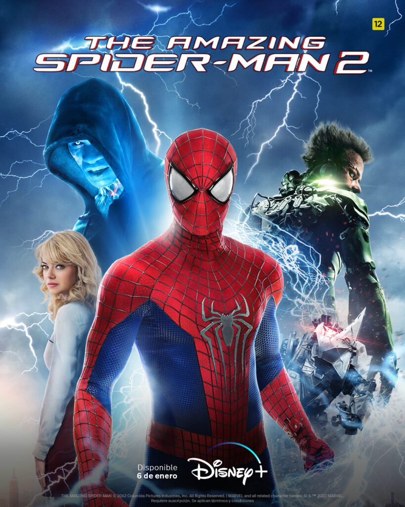 La secuela de 'The Amazing Spider-Man' aterriza en Disney+ en enero -  Cineytele Play