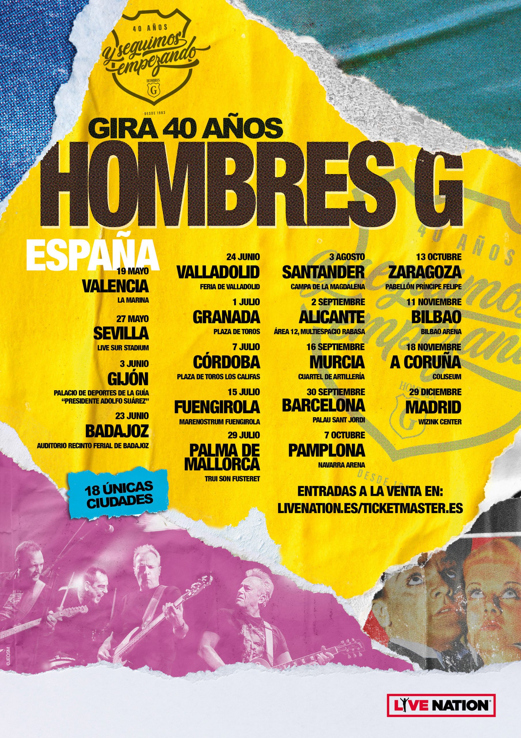 Hombres G - Gira 2023: 40 años y seguimos empezando (2)