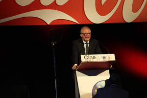 Jan Bernhardsson, CEO de Nordic Cinema Group, Premio al Exhibidor del Añoicon