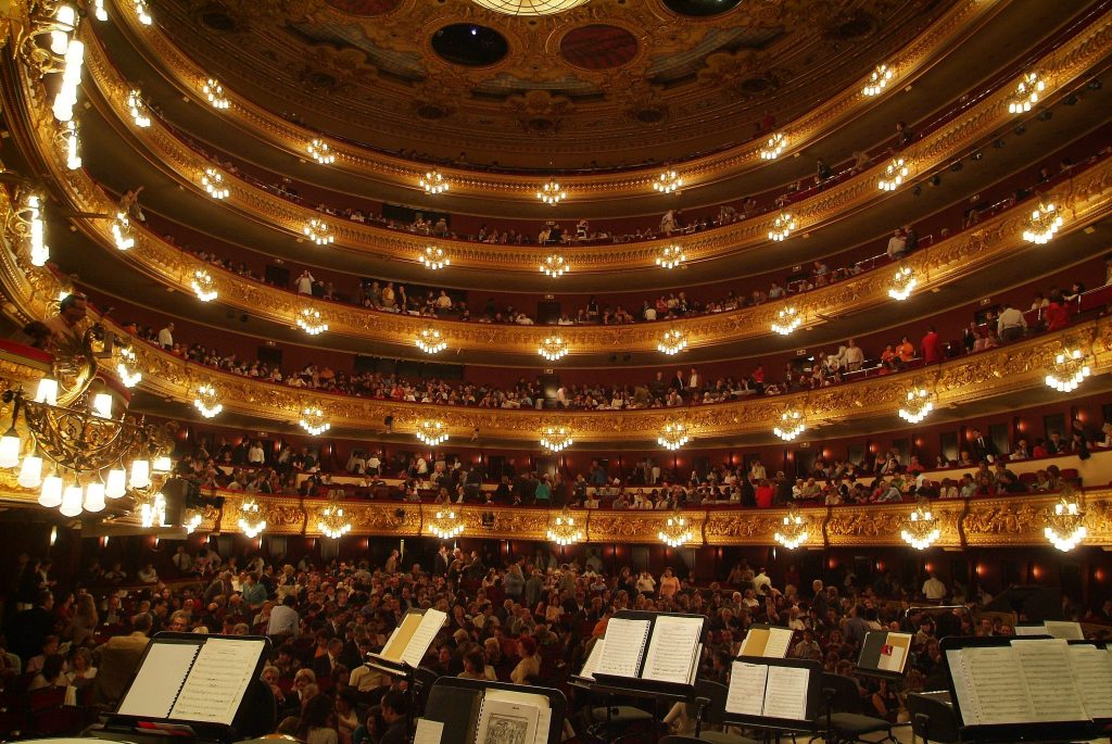 Interior del Gran Teatro del Liceu