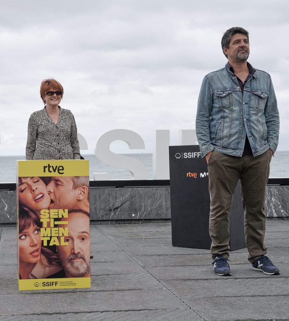 Marta Esteban y Cesc Gay en el Festival de San Sebastián (Foto: Jorge Fuembuena)